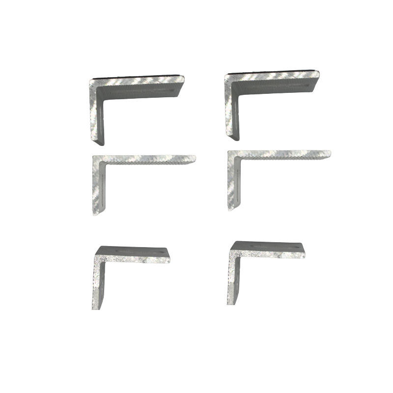 OEM Aluminium Extrusion Corner Bracket w kształcie L dla zewnętrznej ściany zasłony