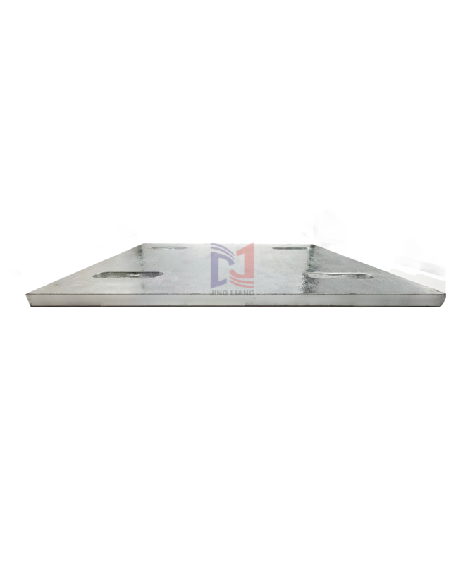 Ocieplona stal 200mm*300mm*10mm Wbudowana tablica do systemu wsparcia okładzin Wysoka wytrzymałość