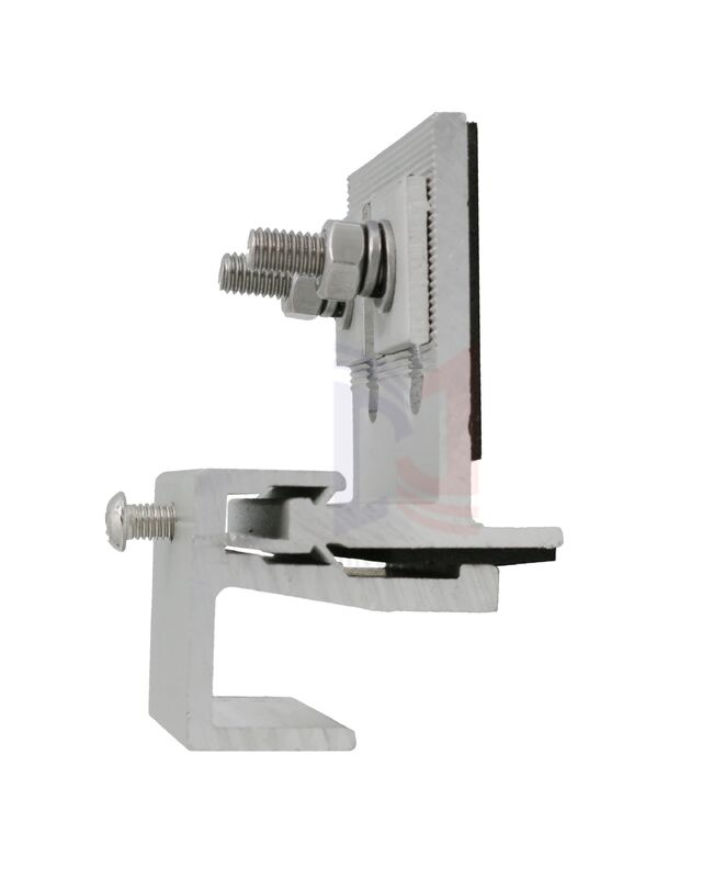 Antykorozyjny aluminiowy klips końcowy do systemu mocowania fasady z terakoty