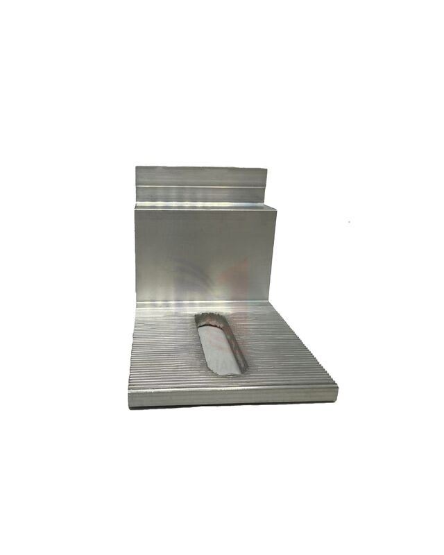 Lekkie aluminiowe zaciski do systemu wsparcia elewacji dla budynków komercyjnych i mieszkalnych